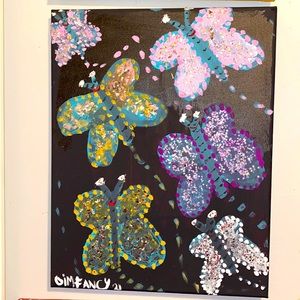 Butterfly painting